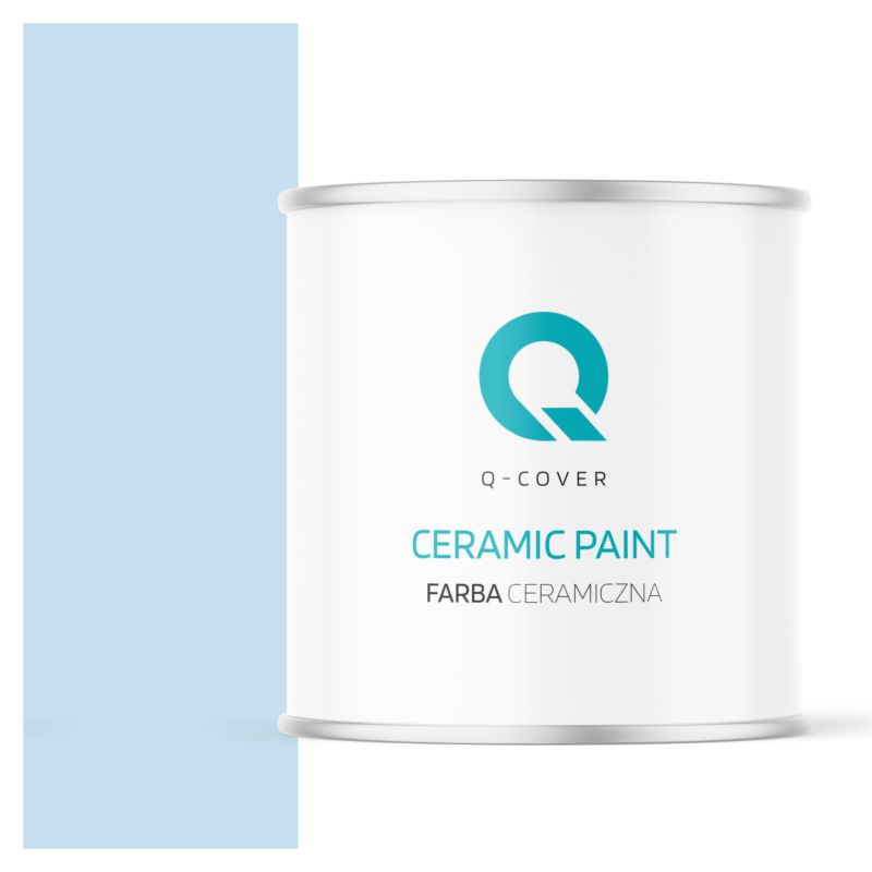 Farba Ceramiczna Do Ścian i Sufitów Q-Cover Błękit H0169 Głęboki Mat 2L