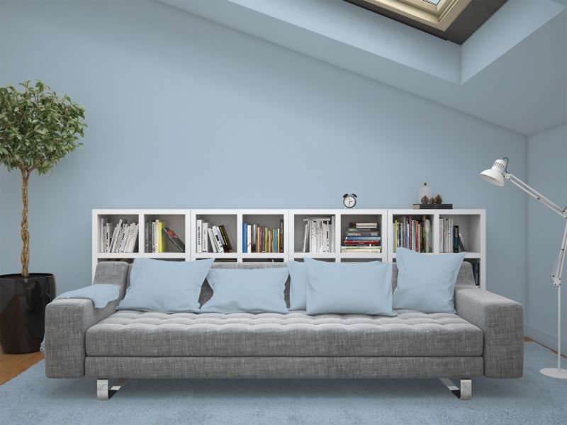 Farba Ceramiczna Do Ścian i Sufitów Q-Cover Błękit H0169 Głęboki Mat 2L