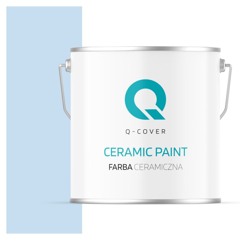 Farba Ceramiczna Do Ścian i Sufitów Q-Cover Błękit H0169 Głęboki Mat 5L