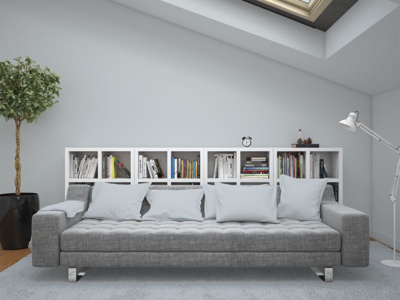 Farba Ceramiczna Do Ścian i Sufitów Q-Cover Biel złamana w błękit H0179 Głęboki Mat 2L