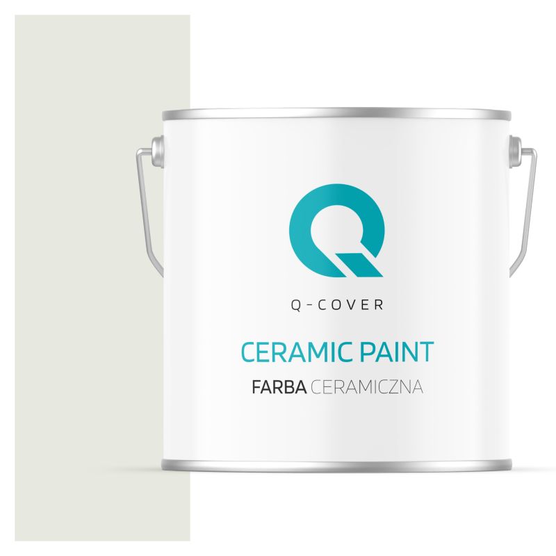 Farba Ceramiczna Do Ścian i Sufitów Q-Cover Biel złamana w oliwkowy H2079 Głęboki Mat 5L
