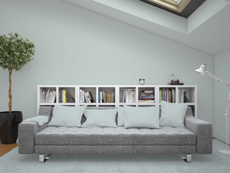 Farba Ceramiczna Do Ścian i Sufitów Q-Cover Biel złamana z turkusowy H1576 Głęboki Mat 5L