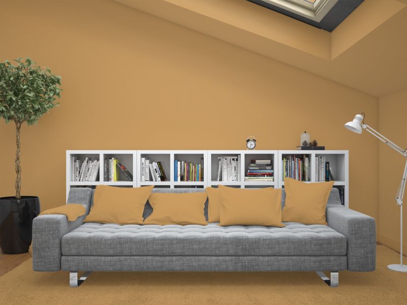Farba Ceramiczna Do Ścian i Sufitów Q-Cover Bursztynowy H6441 Głęboki ...