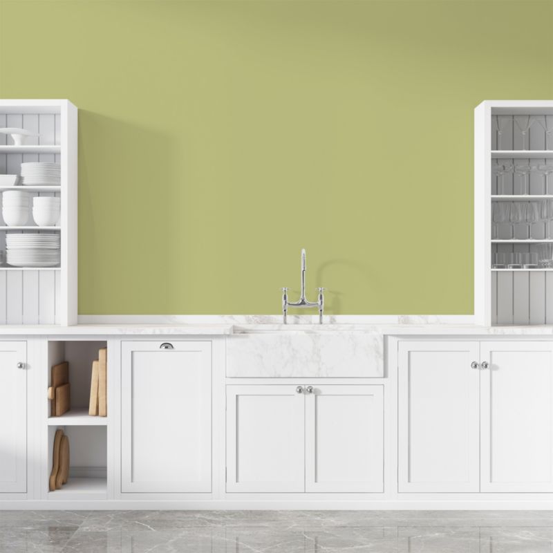 Farba Ceramiczna do Kuchni i Łazienki Zmywalna NIKKI Groszkowy H2451 Głęboki Mat 10L