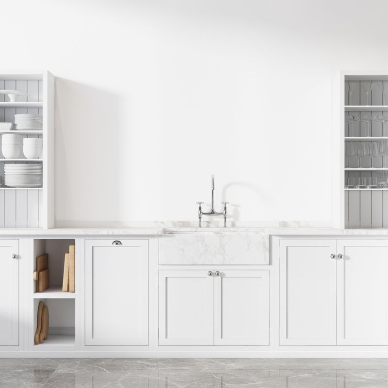 Farba Ceramiczna do Kuchni i Łazienki Zmywalna NIKKI Śnieżny biały Głęboki Mat 10L