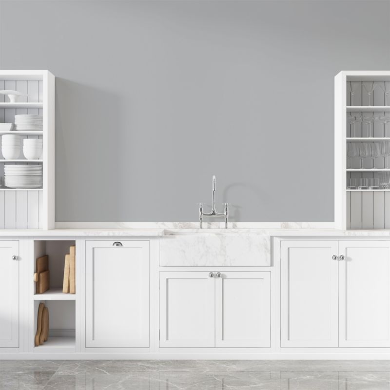 Farba Ceramiczna do Kuchni i Łazienki Zmywalna NIKKI Szary H1050 Głęboki Mat 5L