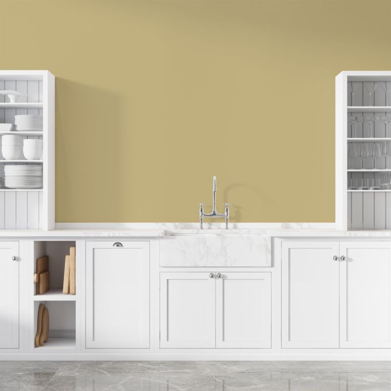 Farba Ceramiczna do Kuchni i Łazienki Zmywalna NIKKI Zgniła zieleń H2348 Głęboki Mat 5L