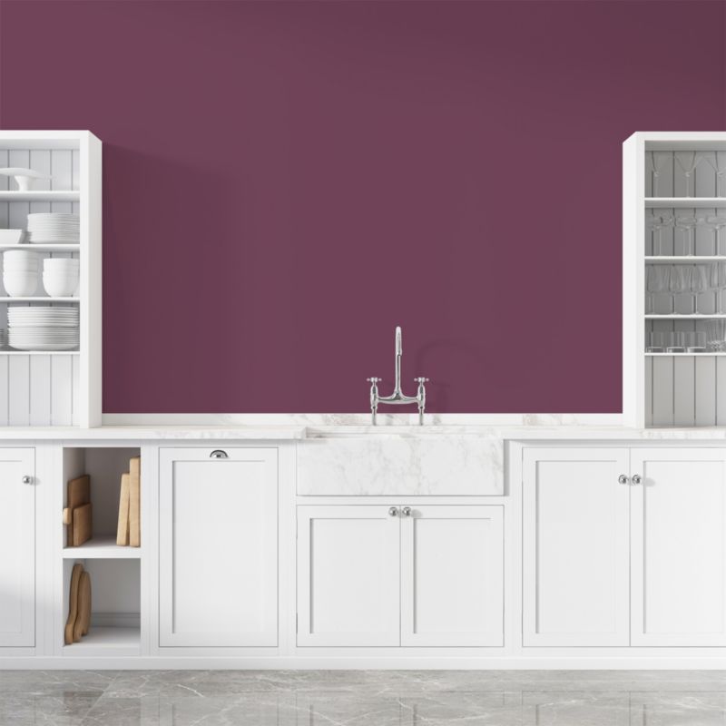 Farba Ceramiczna Kuchnia & Łazienka Q-Cover Bordowy H2809 Głęboki Mat 5L