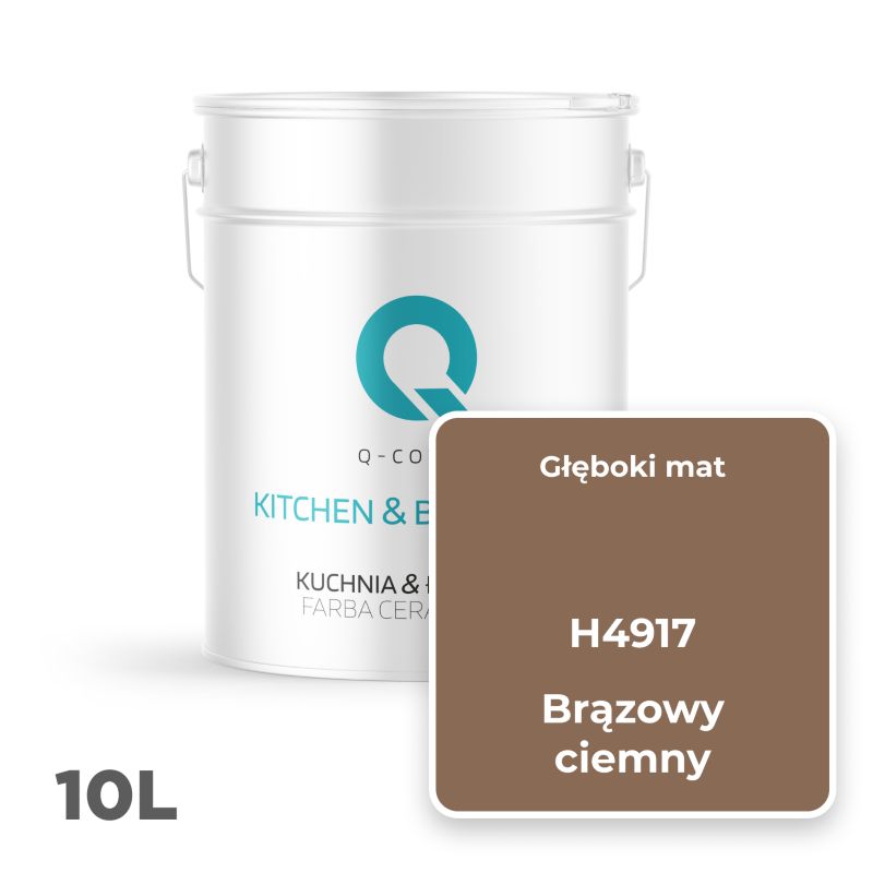 Farba Ceramiczna Kuchnia & Łazienka Q-Cover Brązowy ciemny H4917 ...