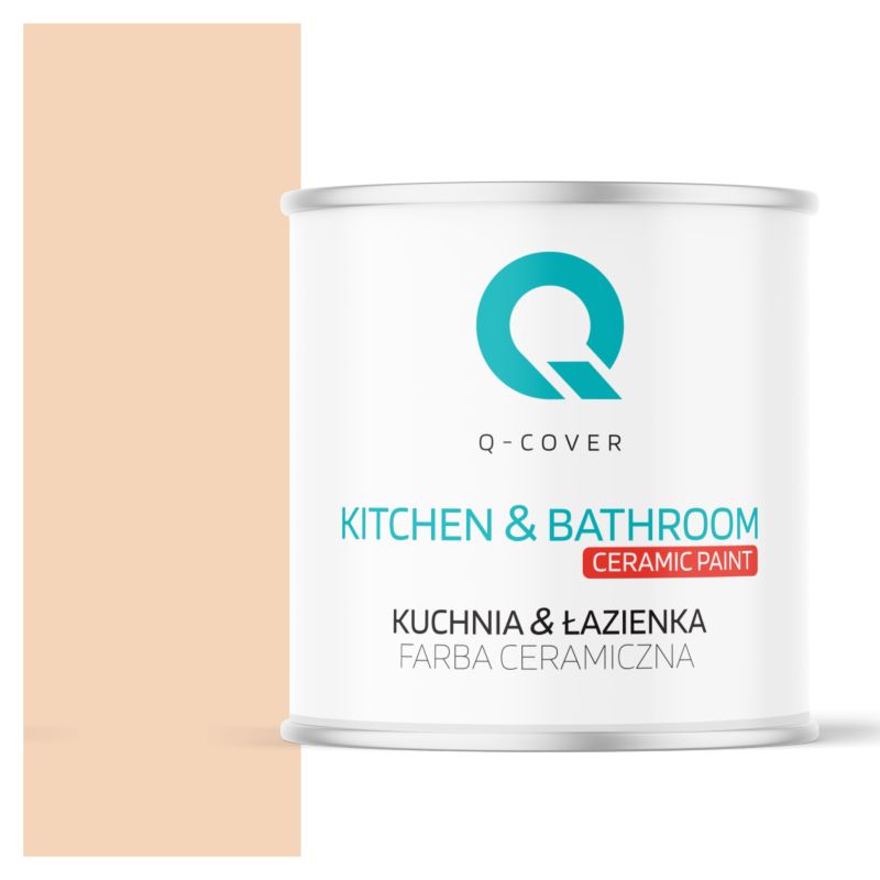 Farba Ceramiczna Kuchnia & Łazienka Q-Cover Brzoskwiniowy jasny H6170 ...