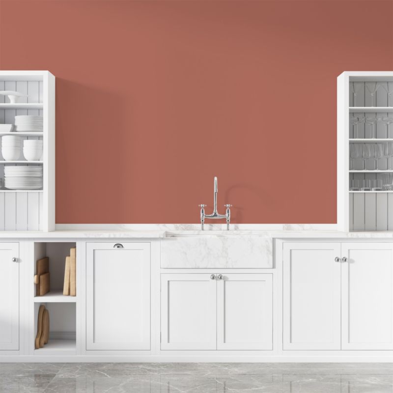 Farba Ceramiczna Kuchnia & Łazienka Q-Cover Ceglasty H4728 Głęboki Mat 2L