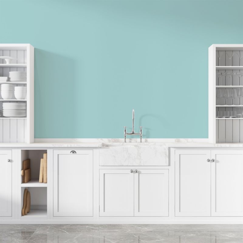 Farba Ceramiczna Kuchnia & Łazienka Q-Cover Turkusowy jasny H1462 Głęboki Mat 10L