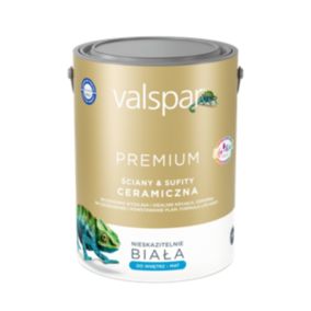 Farba ceramiczna Valspar Premium 5 l biała