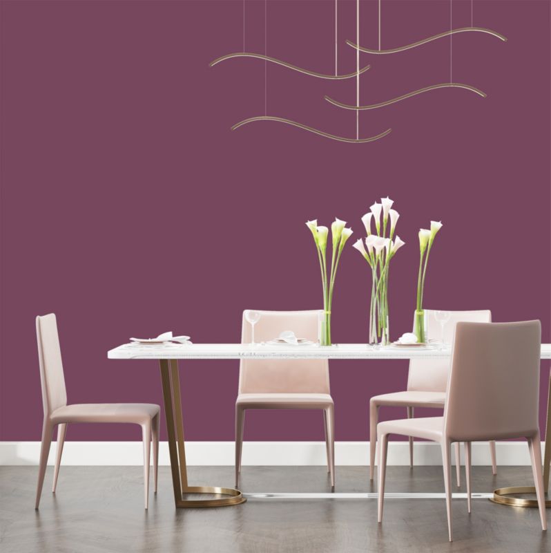 Farba Ceramiczna Wewnętrzna Ściany i Sufity NIKKI Bordowy H2809 Głęboki Mat 2L