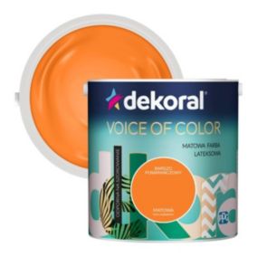 Farba Dekoral Voice of Color bardzo pomarańczowa 2,5 l