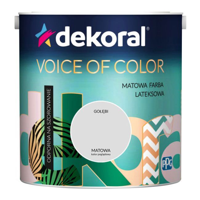 Farba Dekoral Voice of Color gołębi 2,5 l