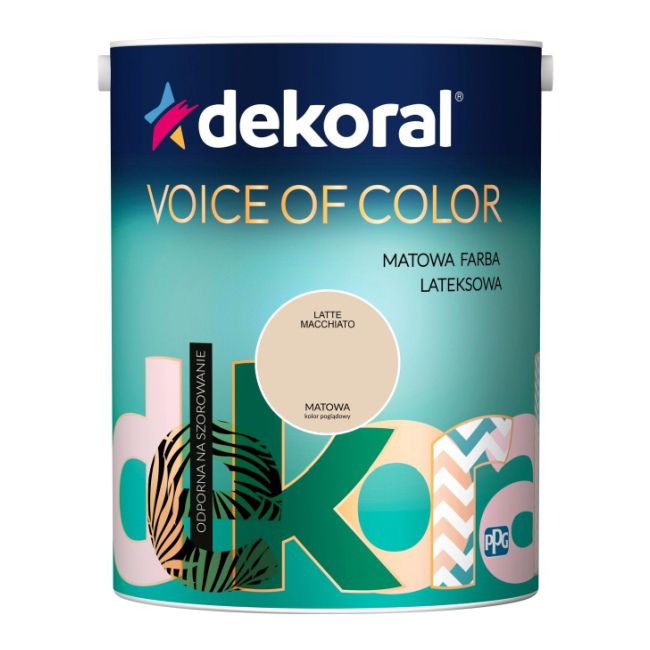 Farba Dekoral Voice of Color latte macchiato 5 l