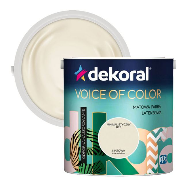 Farba Dekoral Voice of Color minimalistyczny beż 2,5 l