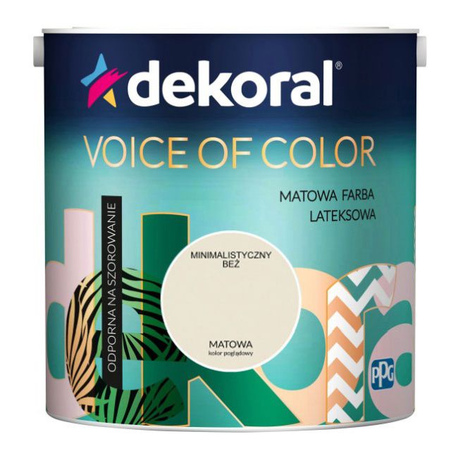 Farba Dekoral Voice of Color minimalistyczny beż 2,5 l