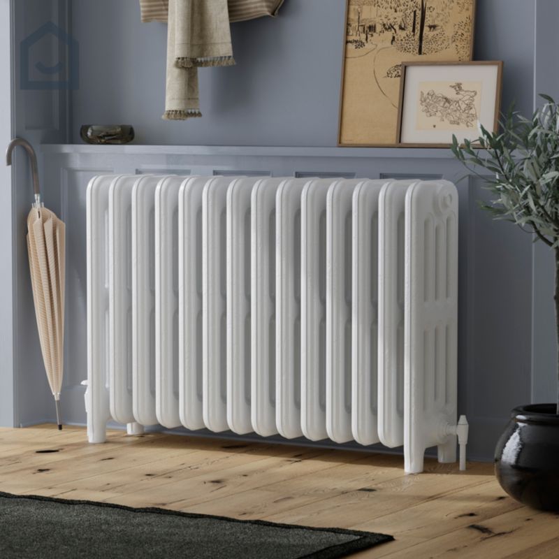 Farba do grzejników i sprzetu AGD GoodHome biały mat 0,375 l