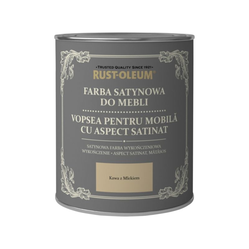 Farba do mebli Rust-Oleum piaskowy satyna 0,125 l