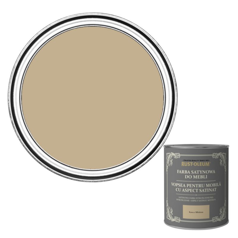 Farba do mebli Rust-Oleum piaskowy satyna 0,125 l