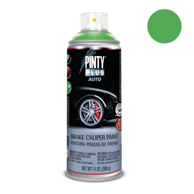 Farba do zacisków hamulcowych Pintyplus Brake Caliper Auto spray zielony 0.4l