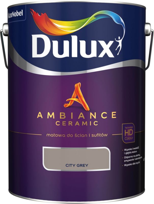 Farba Dulux Ambiance Ceramic city grey 5 l