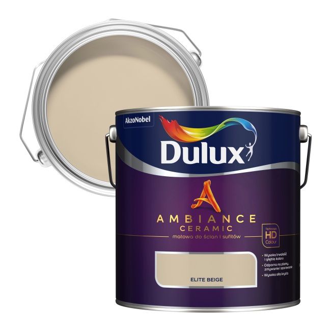 Farba Dulux Ambiance Ceramic elite beige 2,5 l