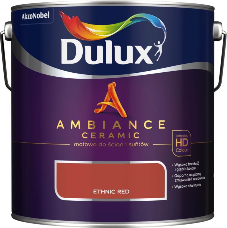 Farba Dulux Ambiance Ceramic ethnic red 2,5 l
