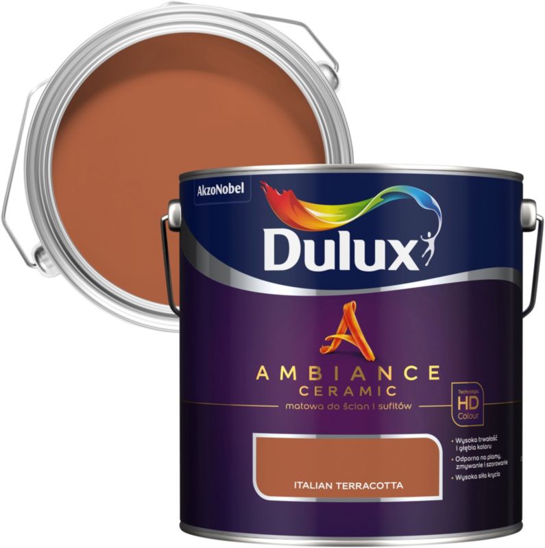 Farba Dulux Ambiance Ceramic italian terracotta 2,5 l