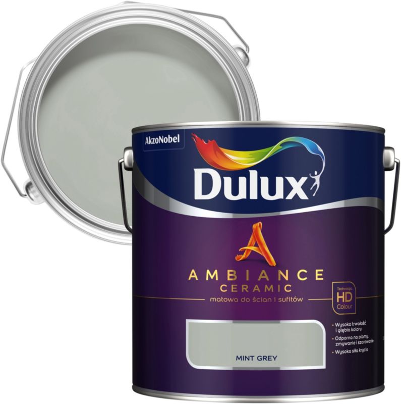 Farba Dulux Ambiance Ceramic mint grey 2,5 l