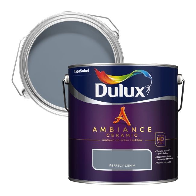 Farba Dulux Ambiance Ceramic perfect denim 2,5 l