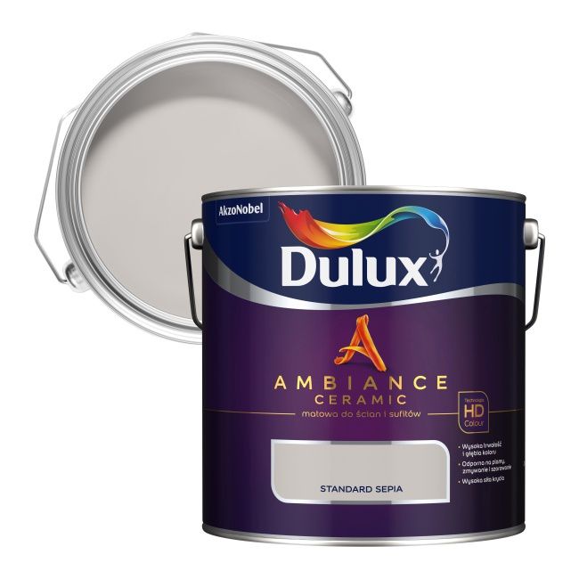 Farba Dulux Ambiance Ceramic standard sepia 2,5 l