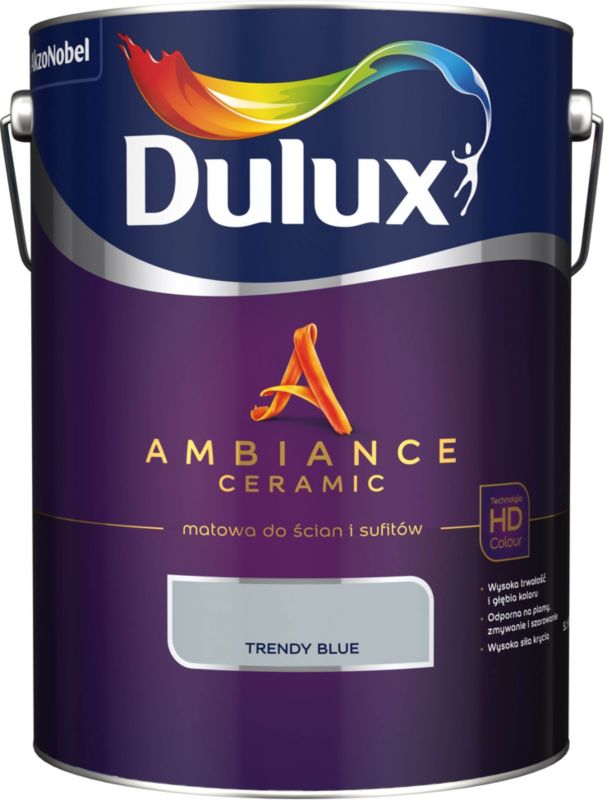 Farba Dulux Ambiance Ceramic trendy blue 5 l