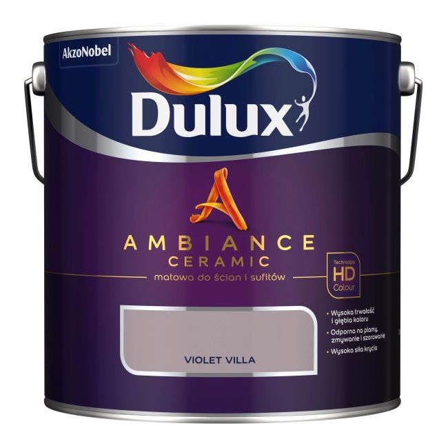 Farba Dulux Ambiance Ceramic violet villa 2,5 l