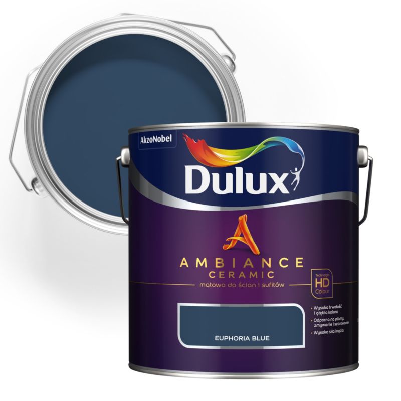Farba Dulux Ambiance euphoria blue 2,5 l
