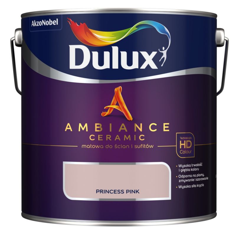 Farba Dulux Ambiance princess pink 2,5 l