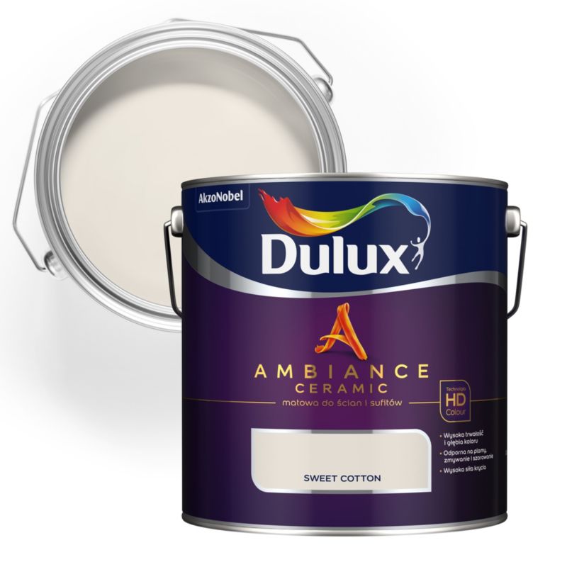 Farba Dulux Ambiance sweet cotton 2,5 l