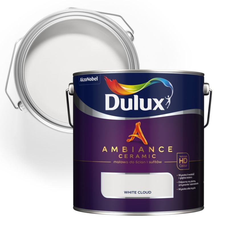 Farba Dulux Ambiance white cloud 2,5 l