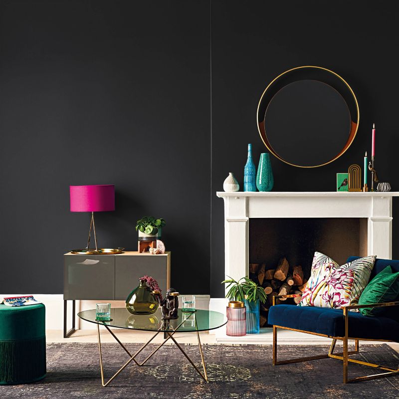 Farba Dulux EasyCare+ czarno na białym 2,5 l