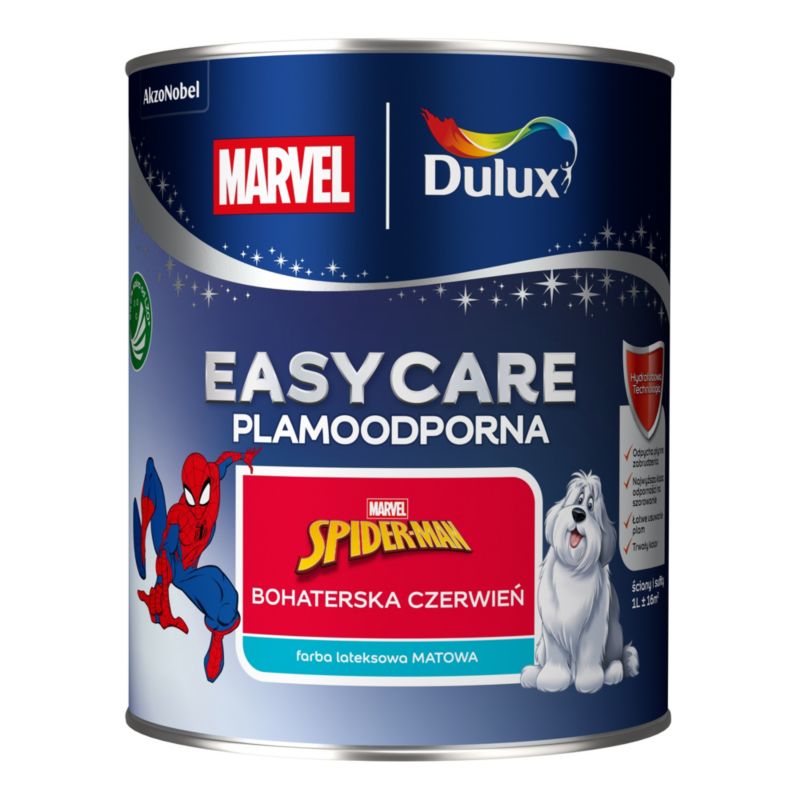 Farba Dulux EasyCare Disney bohaterska czerwień 1 l