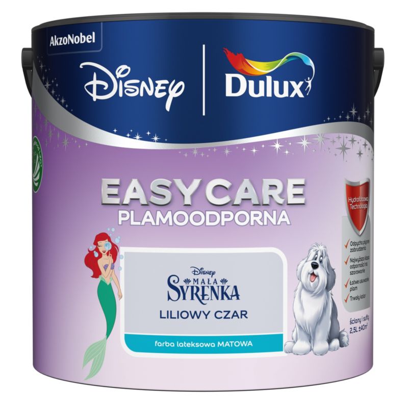 Farba Dulux EasyCare Disney liliowy czar 2,5 l
