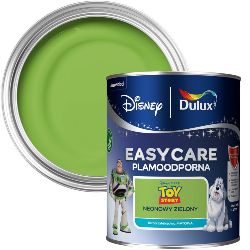 Farba Dulux EasyCare Disney neonowy zielony 1 l