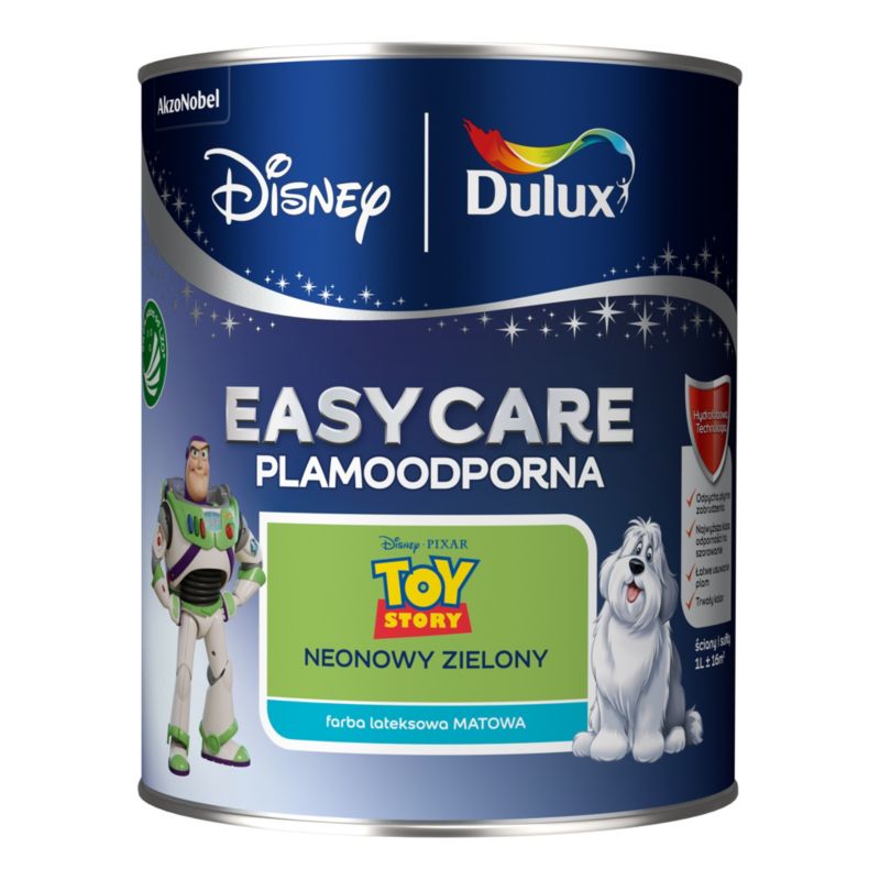 Farba Dulux EasyCare Disney neonowy zielony 1 l