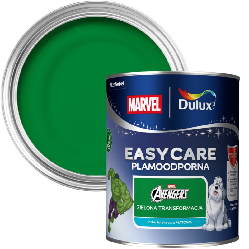 Farba Dulux EasyCare Disney zielona transformacja 1 l
