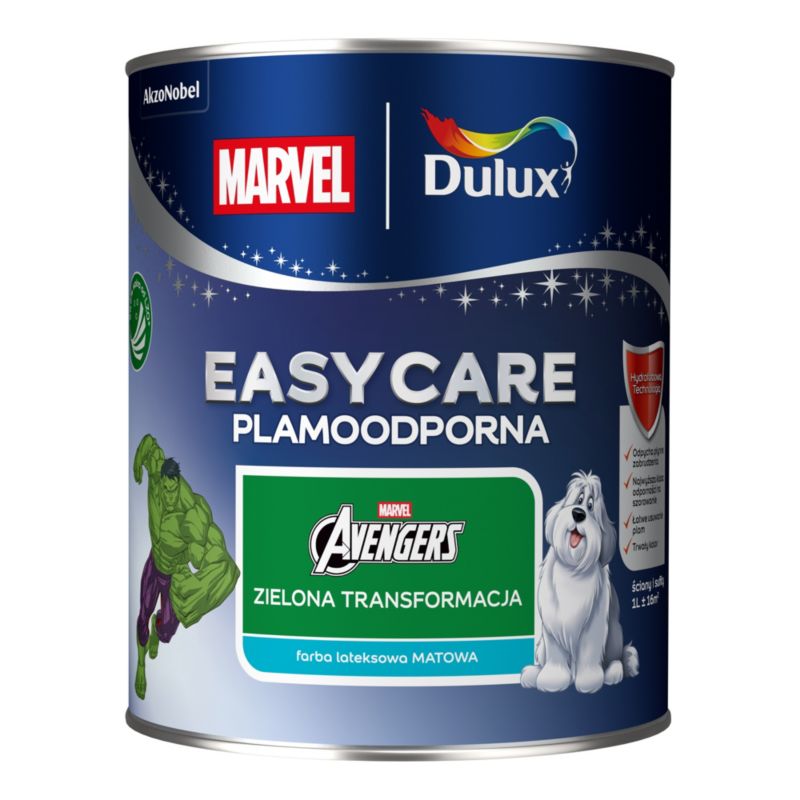 Farba Dulux EasyCare Disney zielona transformacja 1 l