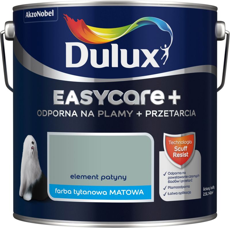 Farba Dulux EasyCare+ element patyny 2,5 l