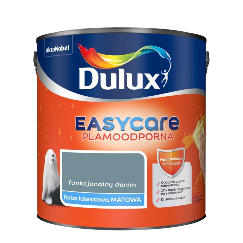 Farba Dulux EasyCare funkcjonalny denim 2,5 l