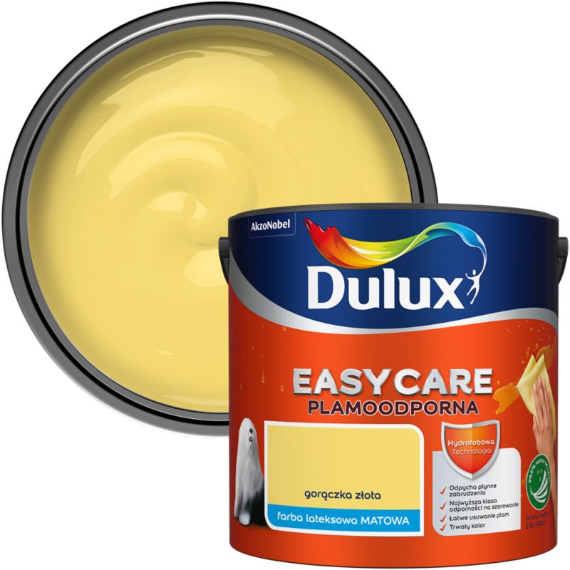 Farba Dulux EasyCare gorączka złota 2,5 l